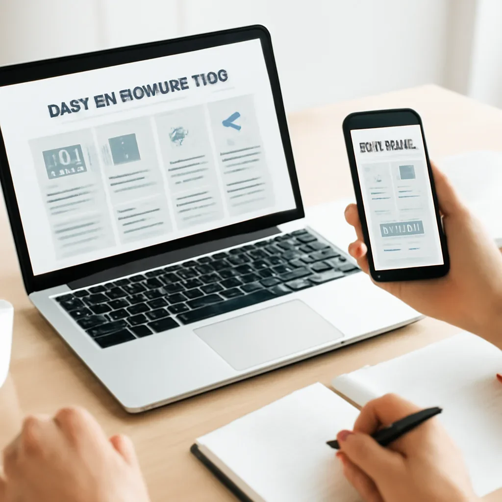 Supporting editorial image for Best AI Newsletters showing readers comparing best ai newsletters options on laptops and phones with editorial notes and clean desk styling
