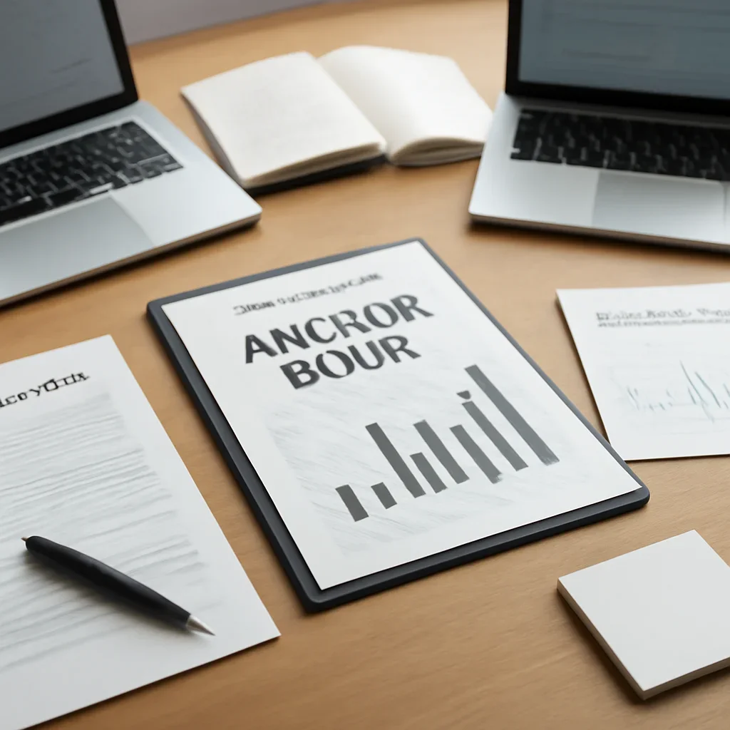 Call-to-action image for What Is an Anchor Book in an IPO? featuring editorial workspace focused on filings, anchor books, pricing signals, subscription trends, and what public-market debuts reveal, with laptops, notes, and clean magazine-style composition, tailored to the article topic 'What Is an Anchor Book in an IPO?'