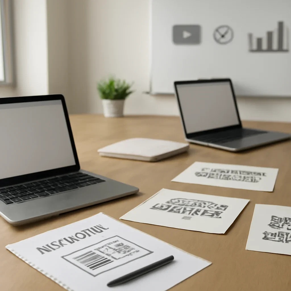 Context image for Media & Creator Economy featuring editorial workspace focused on publishing, creator businesses, audience strategy, advertising, and the platforms shaping attention, with laptops, notes, and clean magazine-style composition