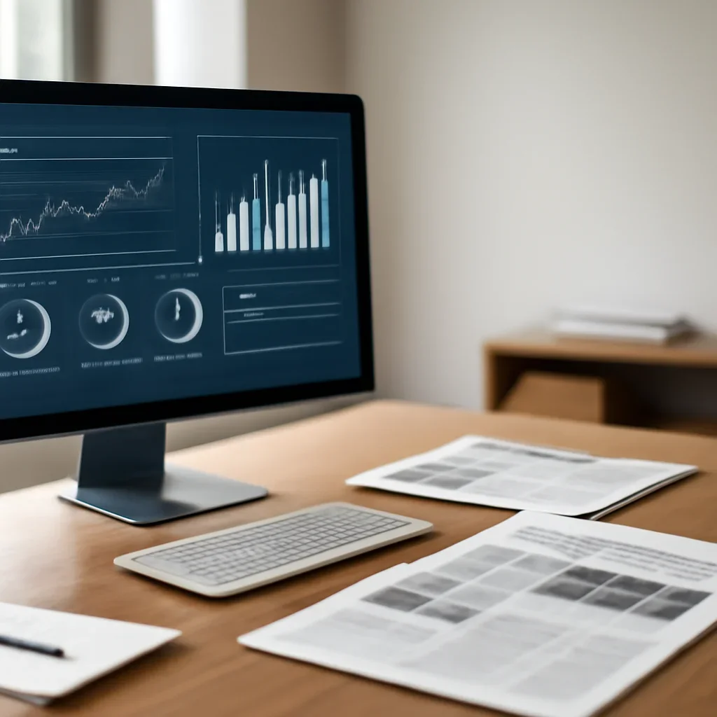 Context image for Trending featuring analytics dashboard and editorial desk showing popular stories, reader signals, and highlighted headlines
