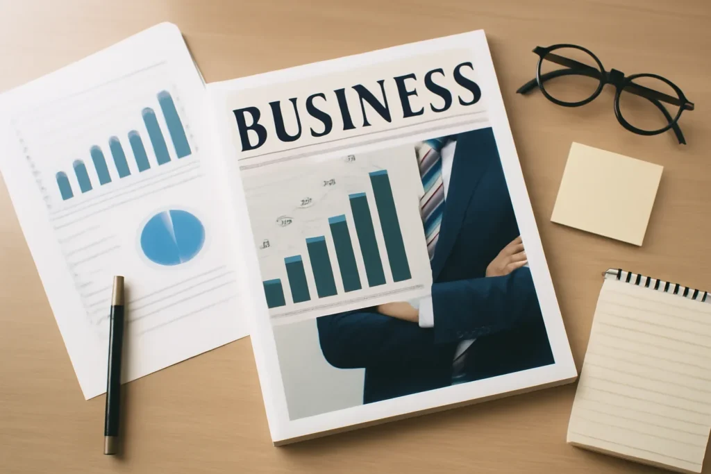 UFlex consolidated net profit grows 22% in the fourth quarter hero image showing archived editorial materials related to uflex consolidated net profit grows 22% in the fourth quarter, with documents, notes, and a magazine-style desk